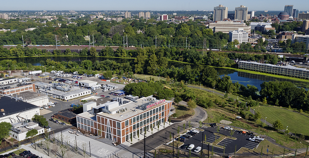 Pennovation Works Aerial View