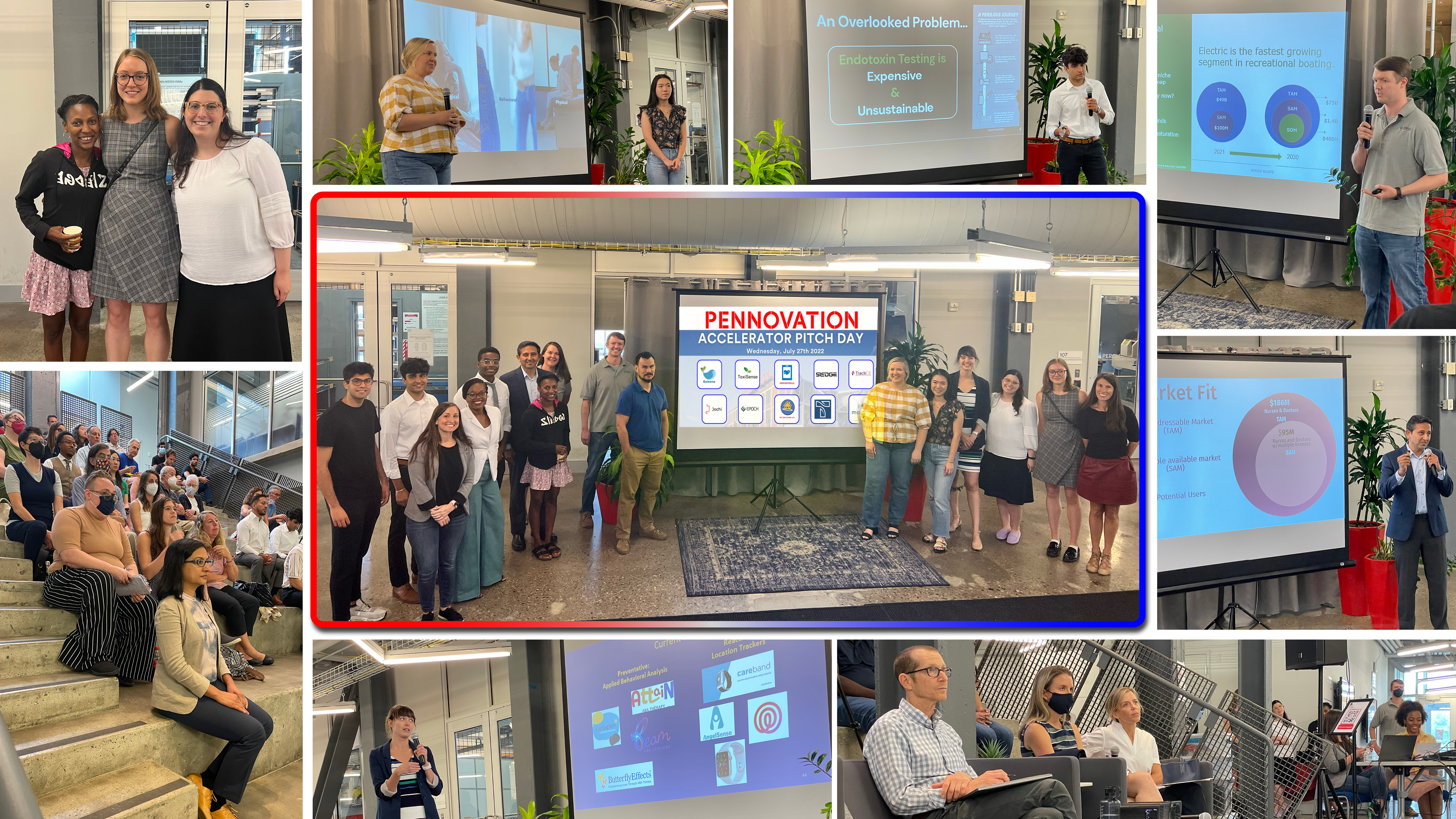 Pennovation Accelerator Summer 2022 Pitch Day and Cohort Members Pennovation Accelerator Summer 2022 Pitch Day and Cohort Members