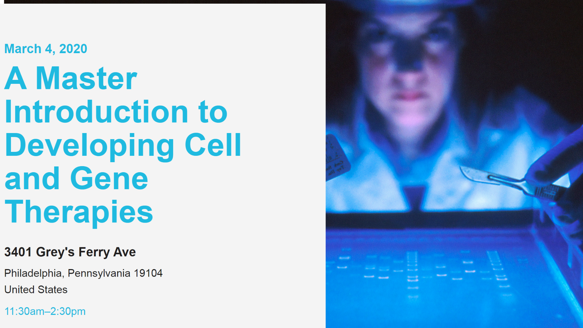 A Master Introduction to Developing Cell and Gene Therapies JPOD Gene Therapies