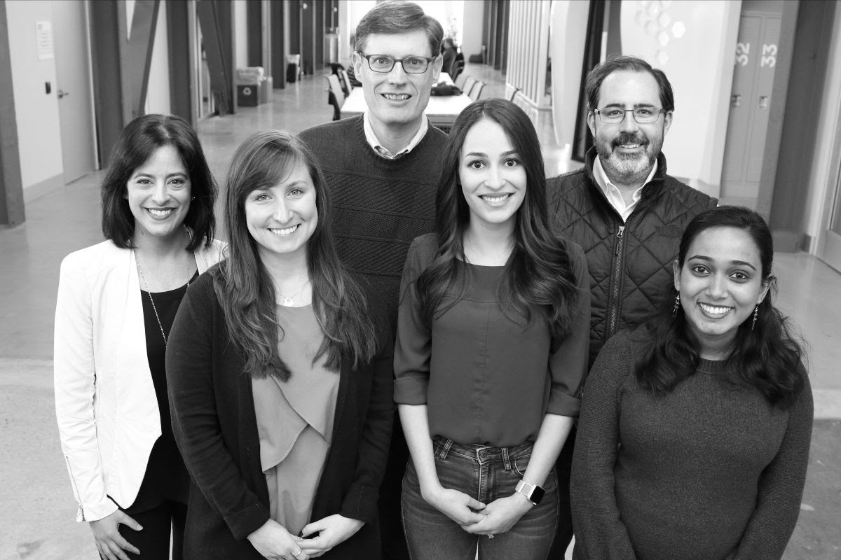 PCIV team 2020 Black and white photo of PCIV team 2020