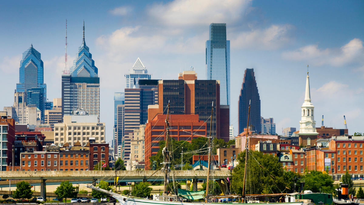 Photo of the Philadelphia city skyline