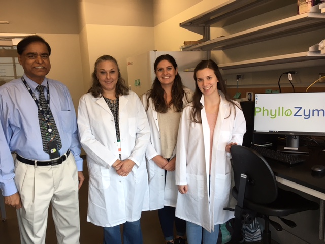 New Biotechnology Startup Puts down Roots at Pennovation Center PhylloZyme Team