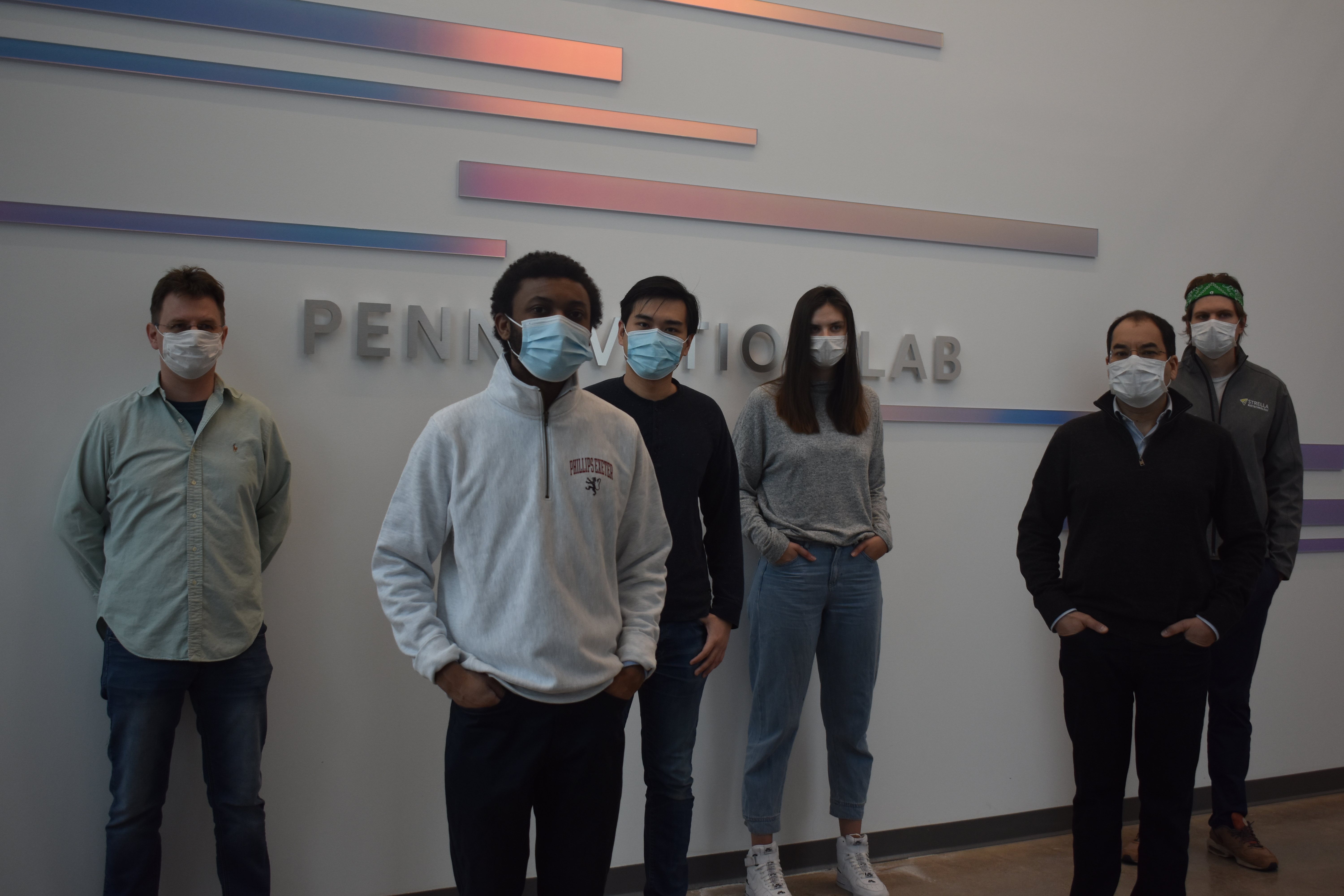 Strella Biotech Photo of Strella team at the Pennovation Lab