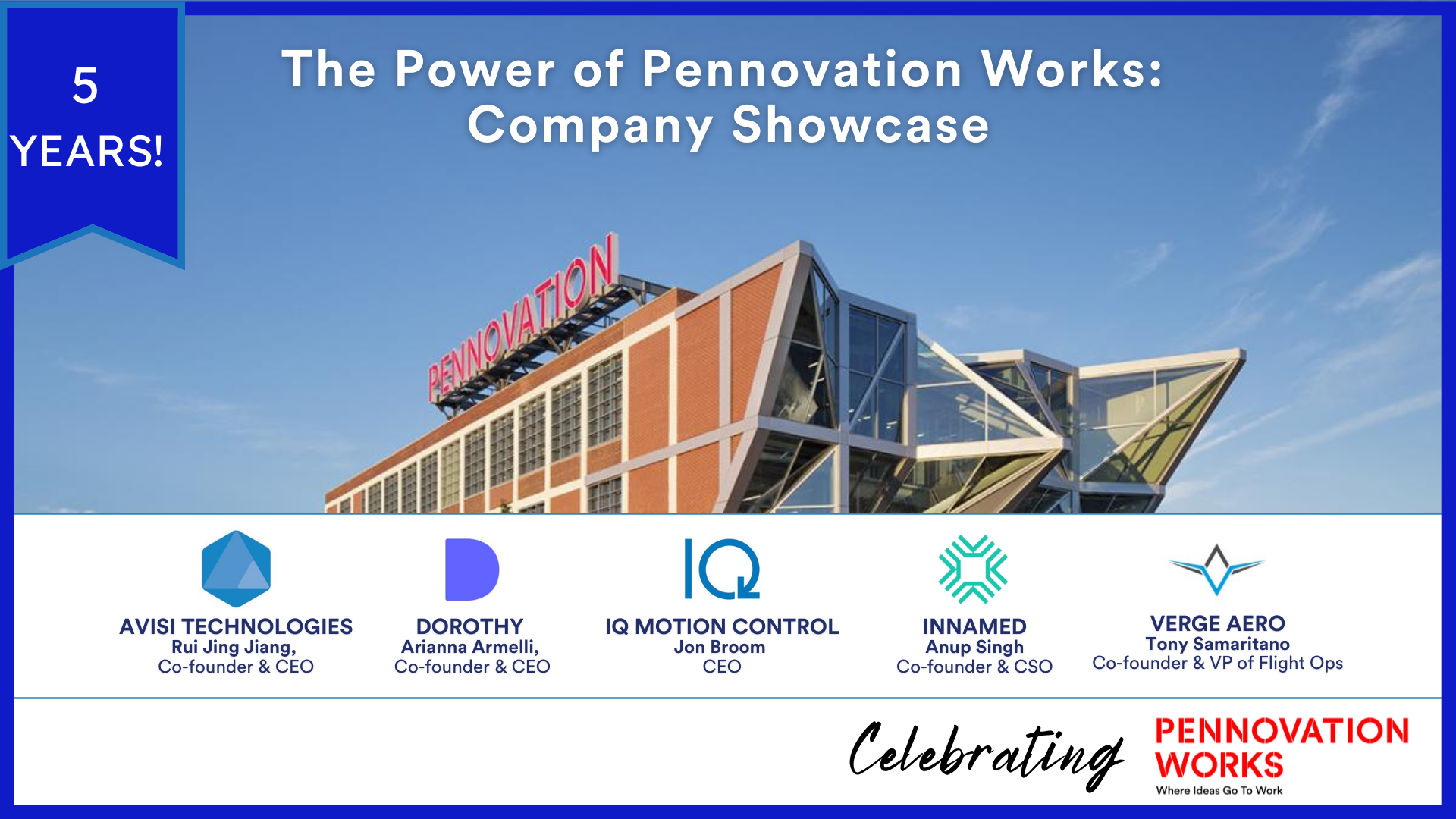 The Power of Pennovation Works: Company Showcase Recap graphic