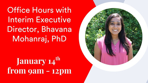 PCI Ventures Office Hours with Interim Executive Director Bhavana Mohanraj, PhD
