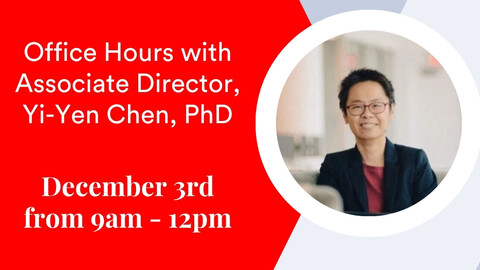PCI Ventures Office Hours with Associate Director Yi-Yen Chen, PhD