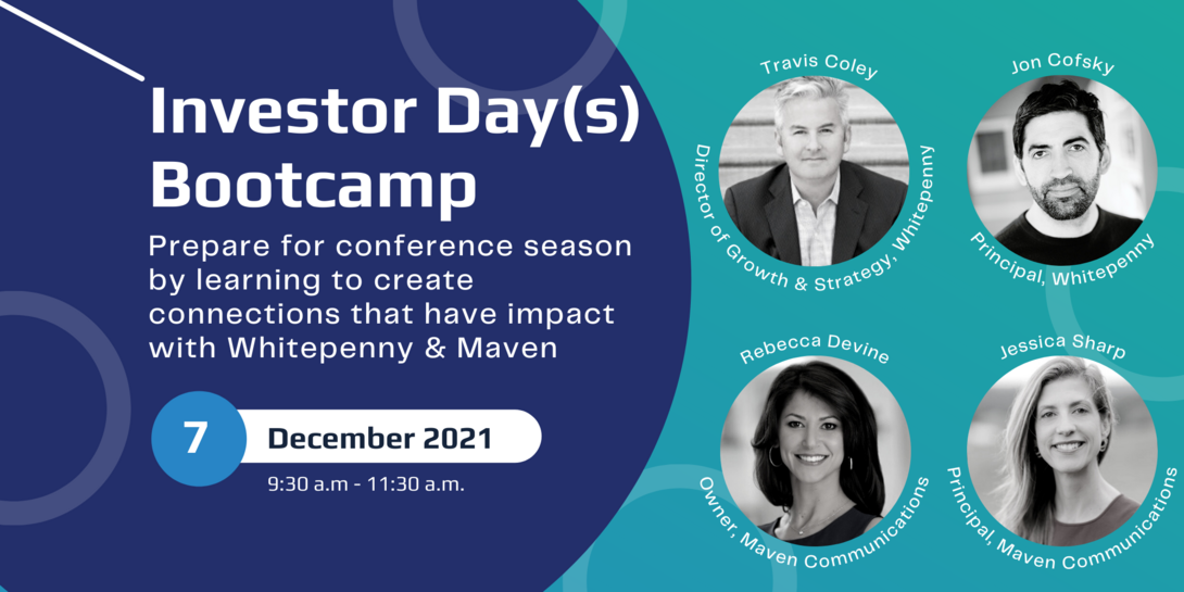 Investor Day Bootcamp 12.7