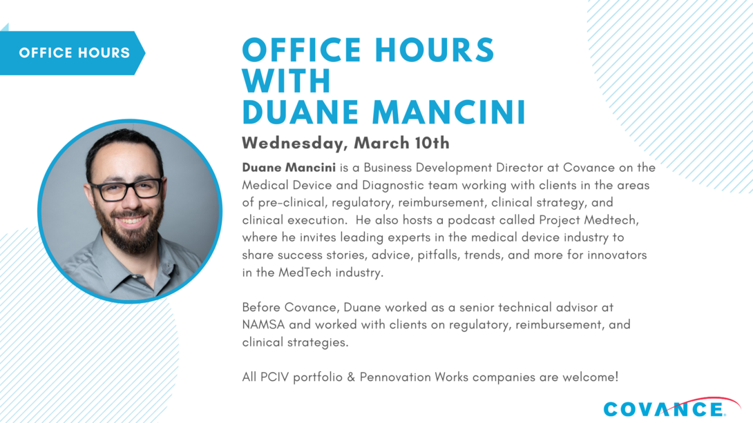 Office Hours with Duane Mancini