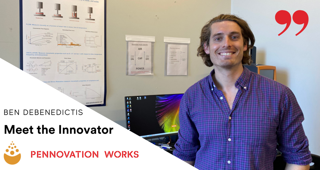 Meet The Innovator - Ben DeBenedictis, Pharmaceutical Process Development Engineer at Prohibix