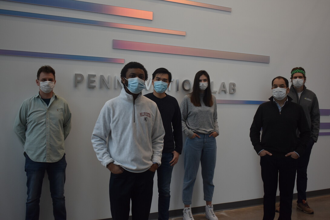 Photo of Strella team at the Pennovation Lab